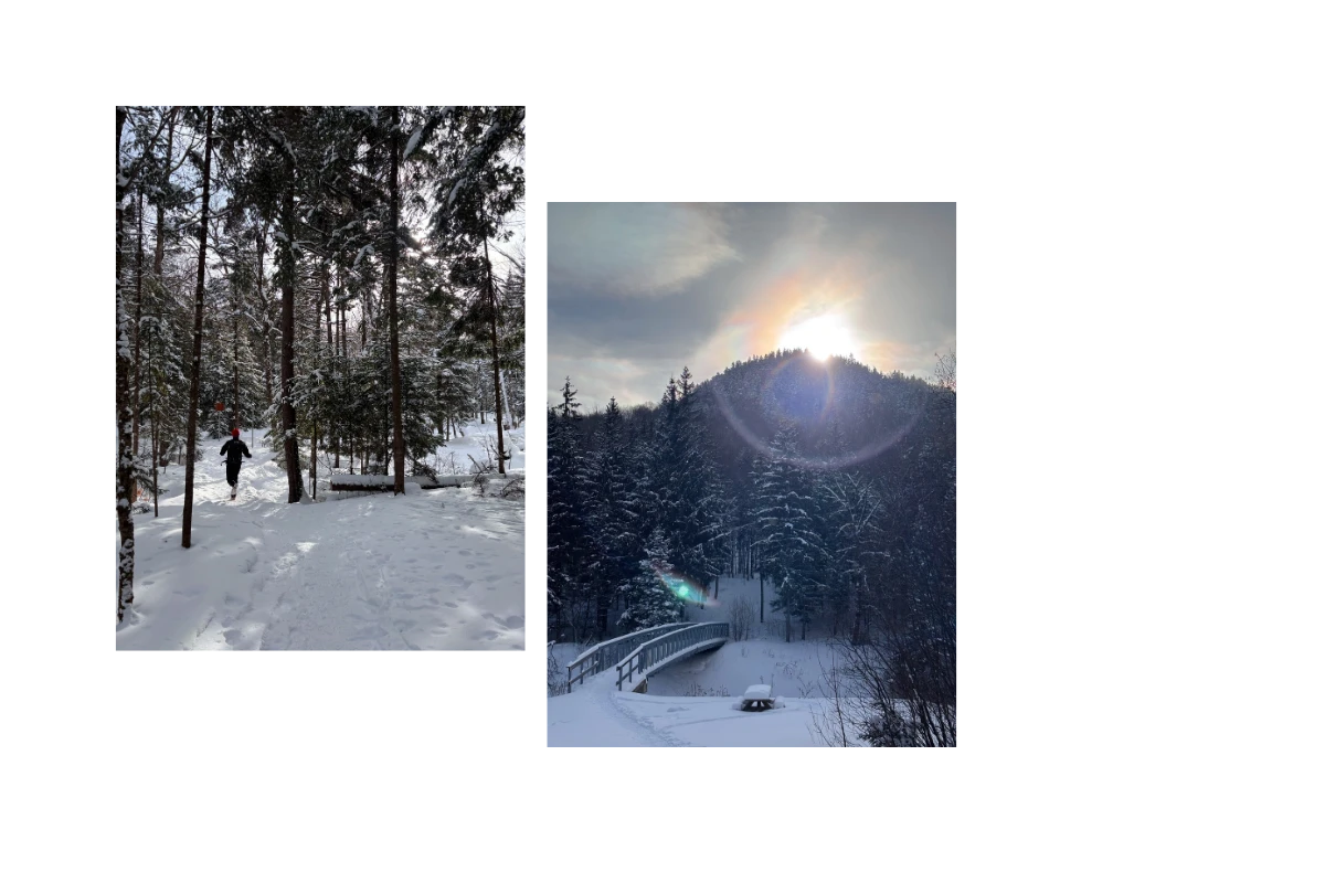 Cette fois-ci, on y a fait de la trail.