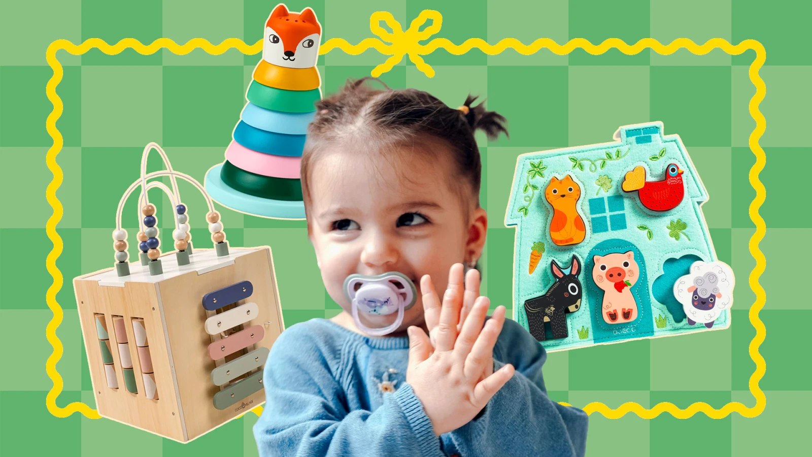 10 jouets essentiels (mais pas gossants) pour les bébés de 6 à 12 mois