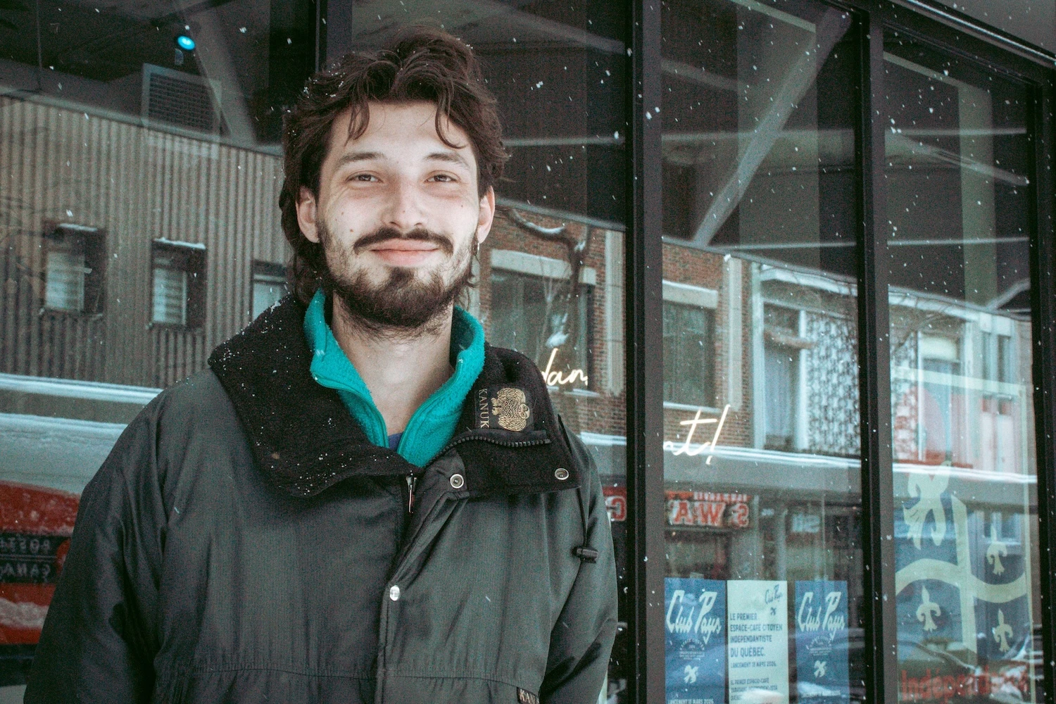 Alex Valiquette, responsable des communications pour les OUI Québec.