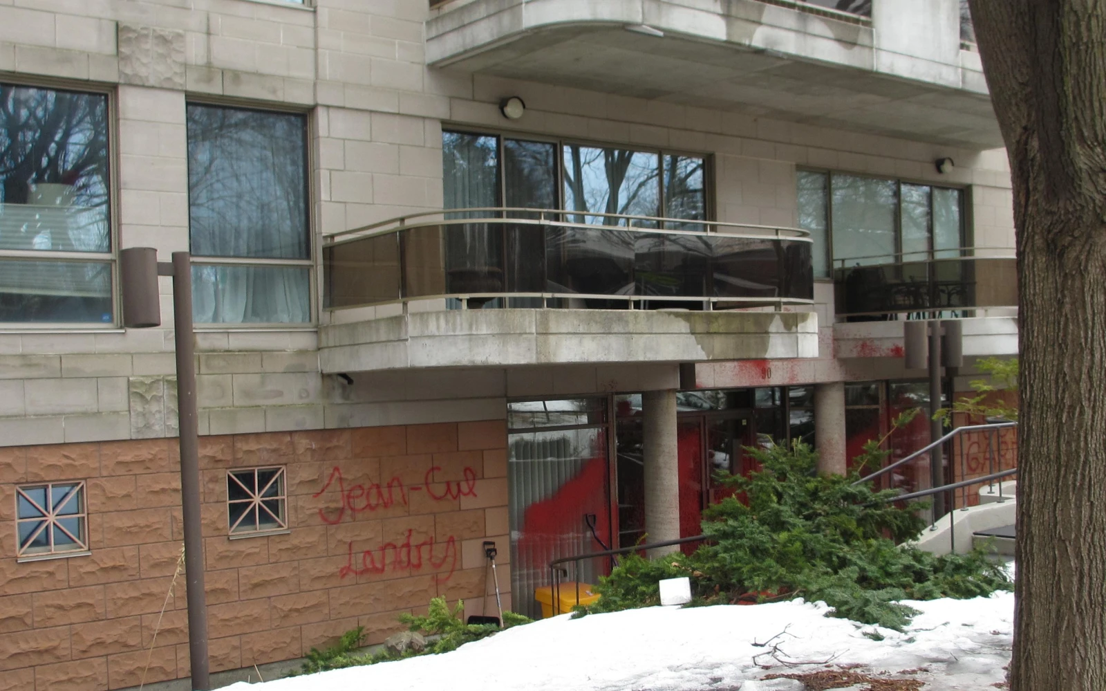 Photo fournie par les Soulèvements du Fleuve.