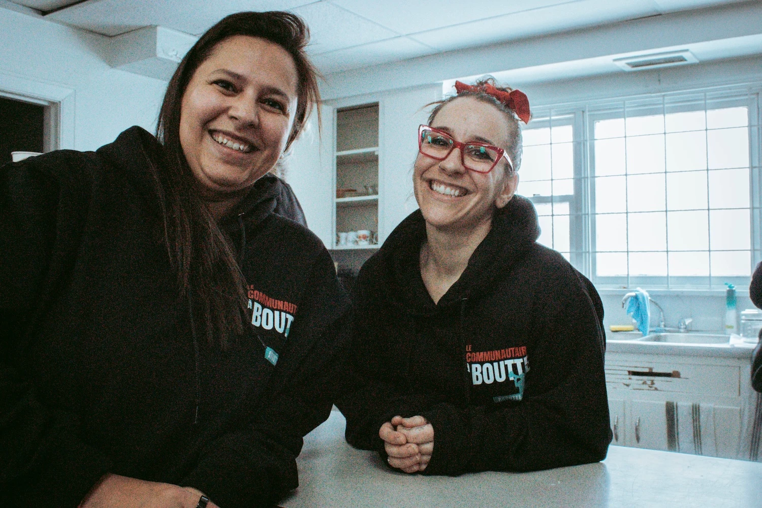 Gabriela Diaz et Annie Massicotte, travailleuses de l’Espace MAM.