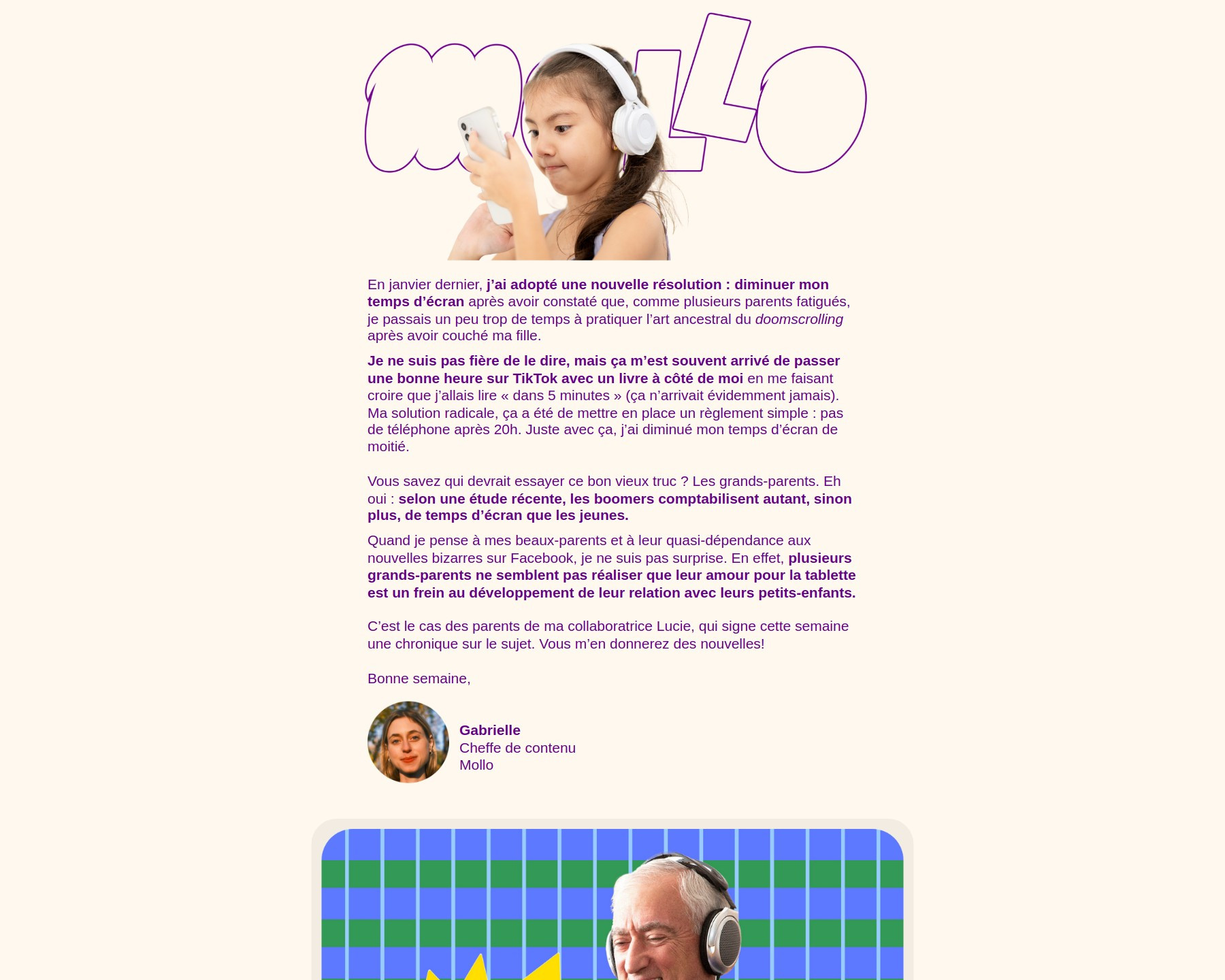 Les grands-parents passent trop de temps sur les écrans ????