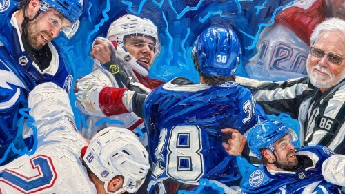 Bagarres au hockey – Jean