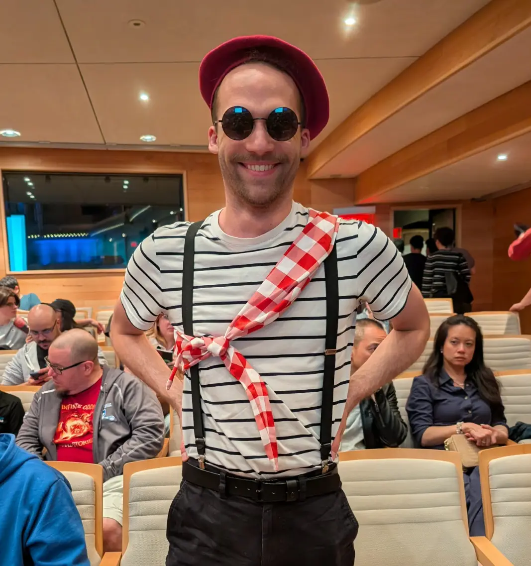 Le meilleur outfit de la soirée, même s’il n’y avait pas de musique de Clair Obscur: Expedition 33 au programme.