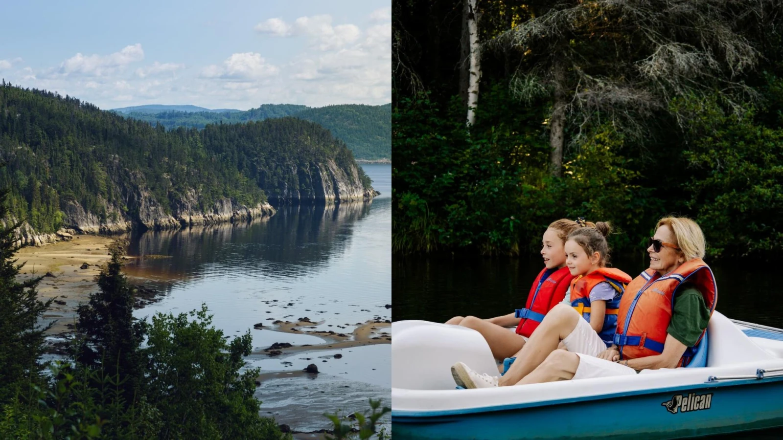 10 activités « pas plates » à faire en famille au Saguenay