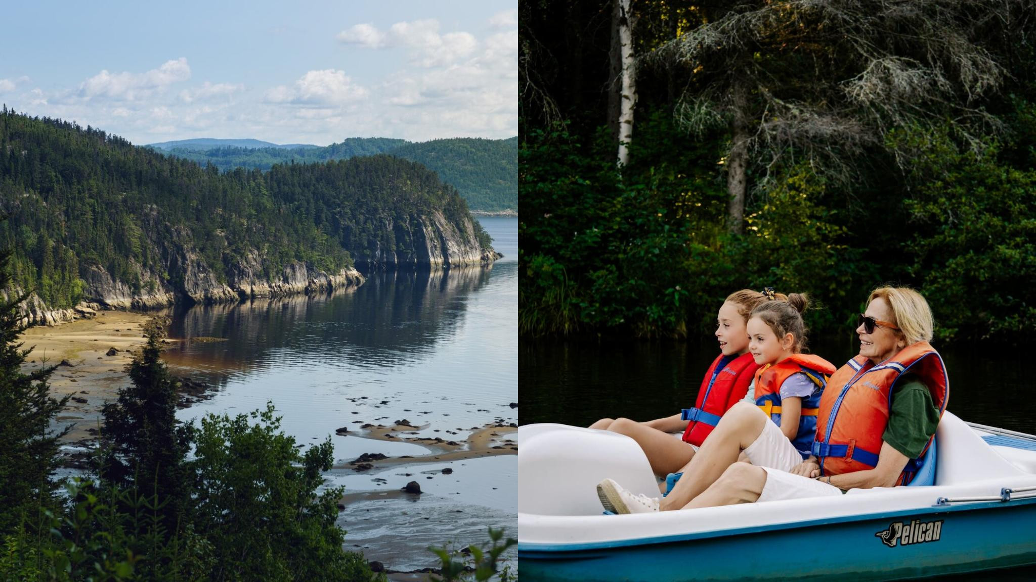 10 activités « pas plates » à faire en famille au Saguenay