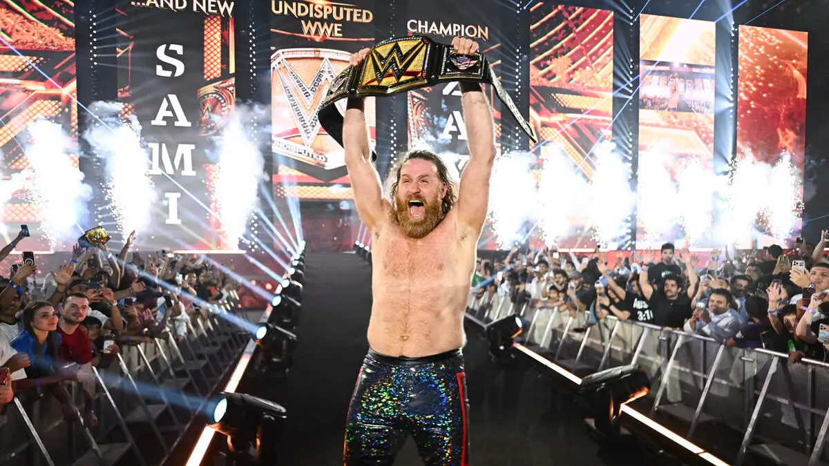 Sami Zayn, champion du monde