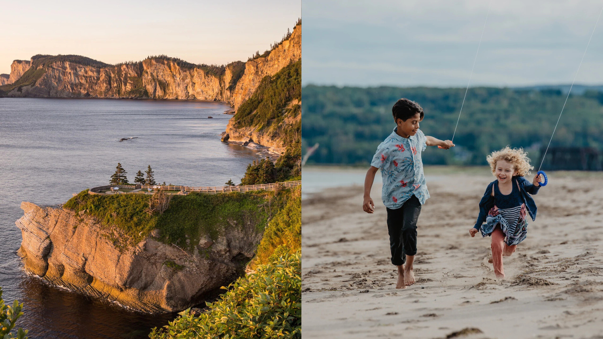 10 activités « pas plates » à faire en famille en Gaspésie