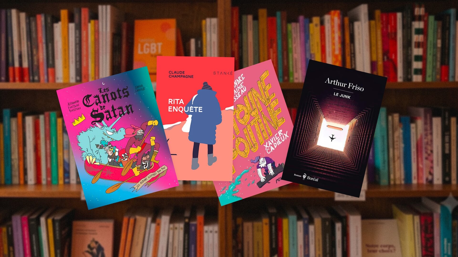 Ils choisissent leur livre québécois
