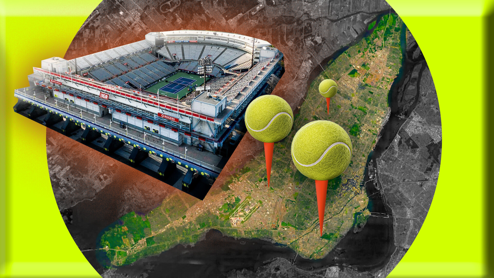 5 endroits où on pourrait déménager le stade de tennis