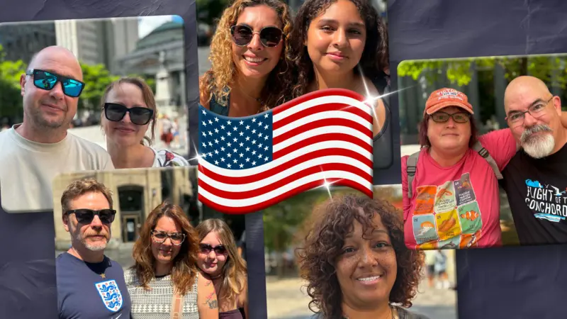 Touristes américains