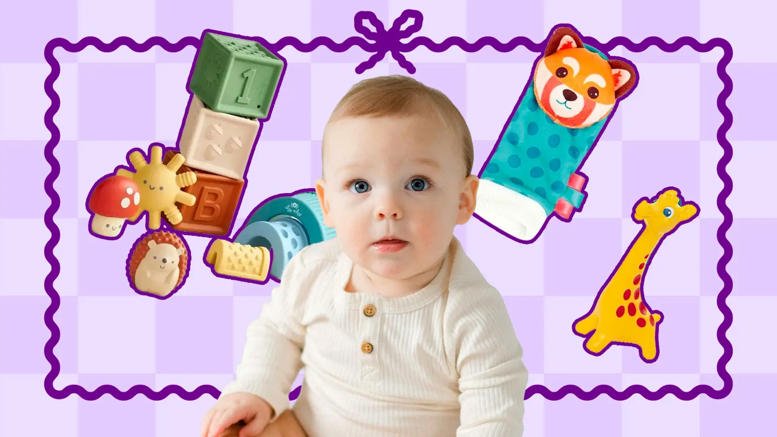 10 jouets essentiels (mais pas gossants) pour les bébés de 0 à 6 mois