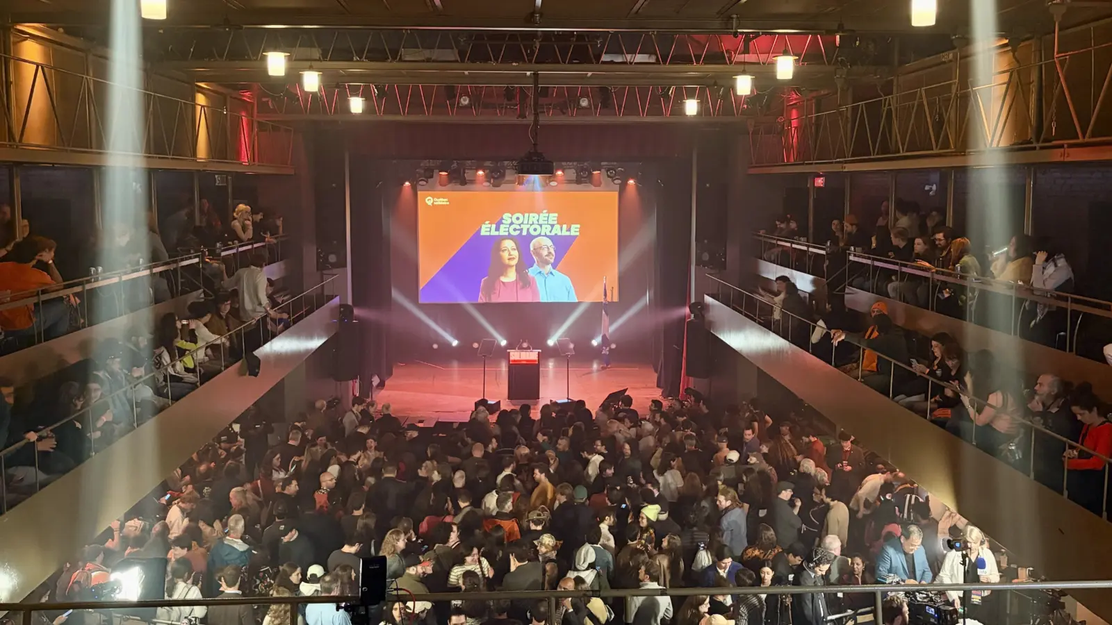 Soirée électorale QS
